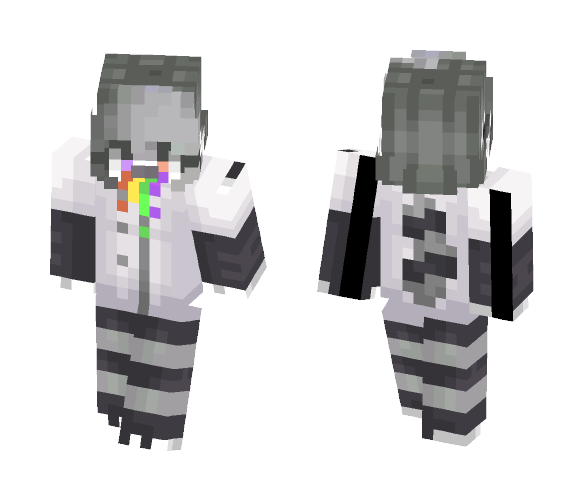 Grey splashy - Female Minecraft Skins - image 1