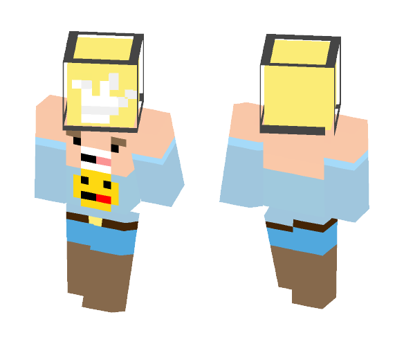 Holy Origami (looks better in 3D) - Male Minecraft Skins - image 1