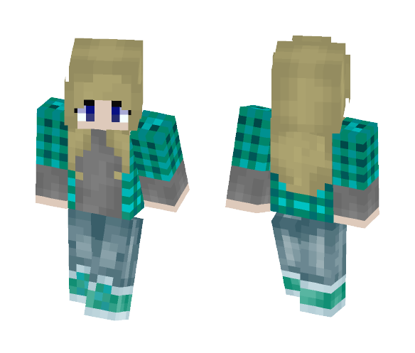 Casual Girl 3 - ^~^ - *UPDATED* - Girl Minecraft Skins - image 1
