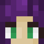 Green & Purple Kawaii Girl - Girl Minecraft Skins - image 3