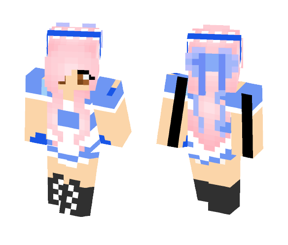 Maid Cafe Uniform 2 - Female Minecraft Skins - image 1