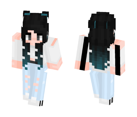 Ombre - Female Minecraft Skins - image 1