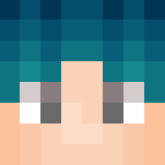 Boy with Blue Hair and Cool Jacket - Boy Minecraft Skins - image 3