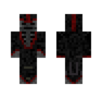 Hooded Skeleton - Male Minecraft Skins - image 2