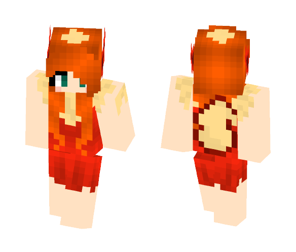 FlAreOn girl 3 - Girl Minecraft Skins - image 1