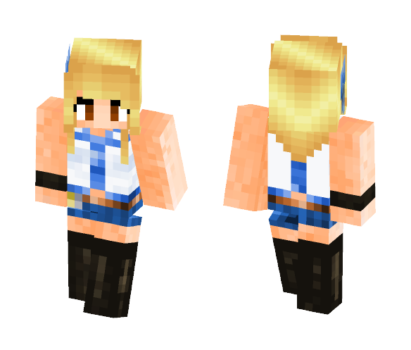 Lucy Heartfilia - Male Minecraft Skins - image 1