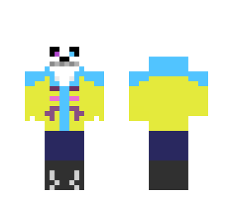 Astroi (outertale + nightmare sans) - Male Minecraft Skins - image 2