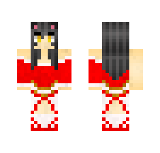[League Of Legends] Ahri -Shaded- - Female Minecraft Skins - image 2