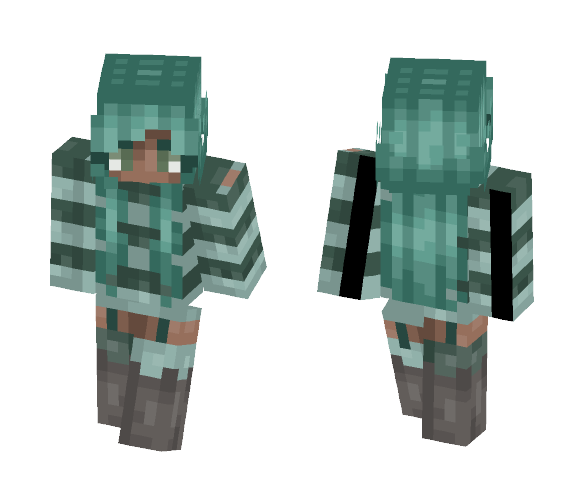Sea Green - Female Minecraft Skins - image 1