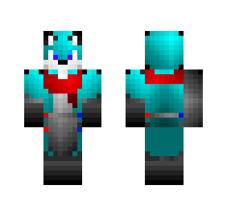 Frosk the Blue Fox - Other Minecraft Skins - image 2