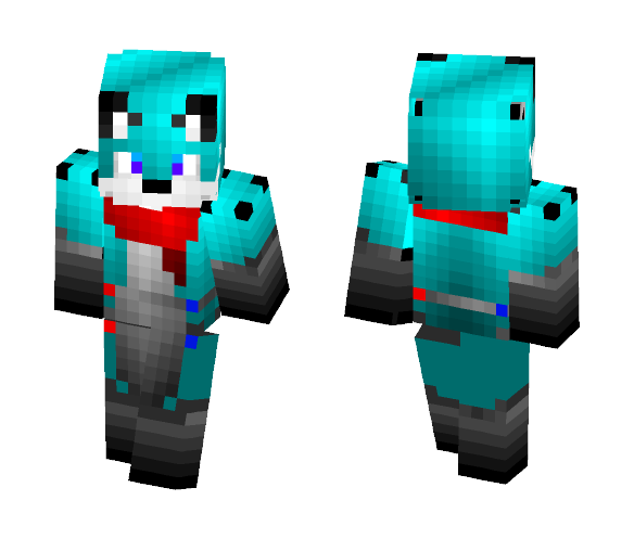 Frosk the Blue Fox - Other Minecraft Skins - image 1