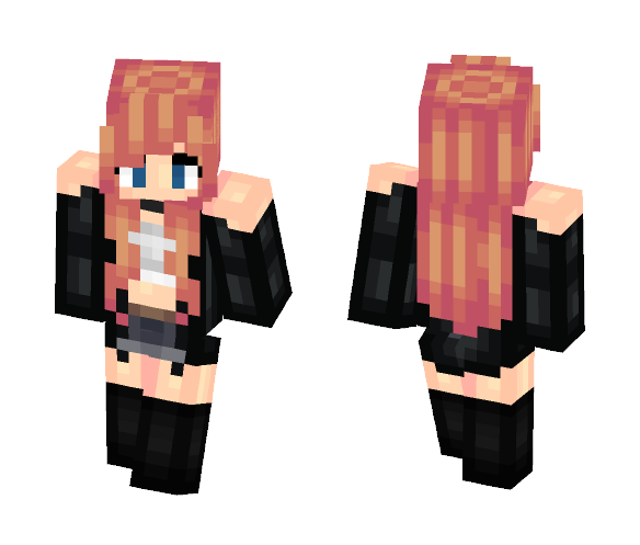 Casual Redhead - Female Minecraft Skins - image 1