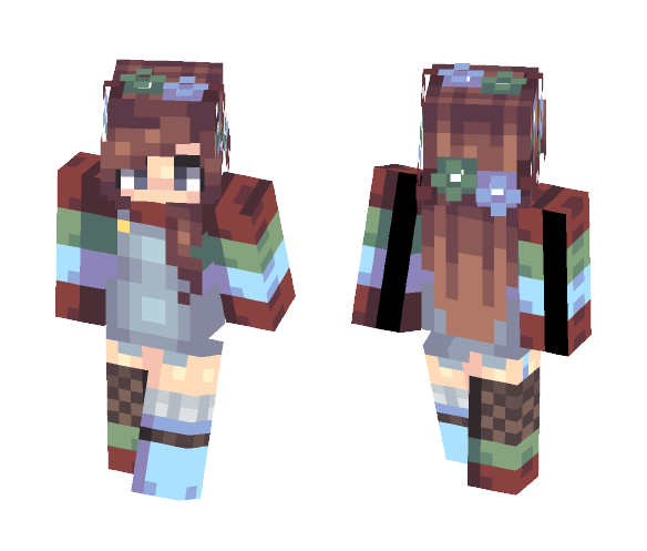 Bubble Cherry Gumdrop - Female Minecraft Skins - image 1