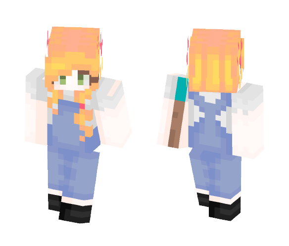 dungaree girl thing - Girl Minecraft Skins - image 1