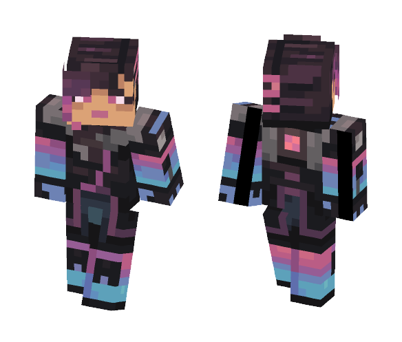 Overwatch - Sombra - Female Minecraft Skins - image 1