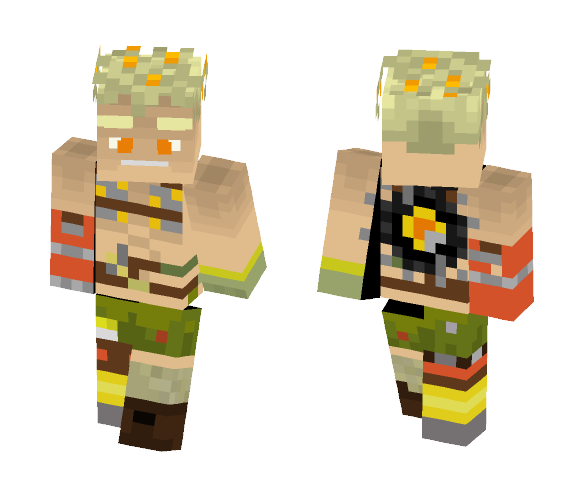 Junkrat Overwatch - Male Minecraft Skins - image 1