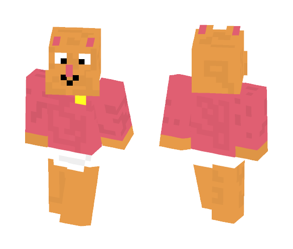 Burgerpants [Undertale] - Male Minecraft Skins - image 1