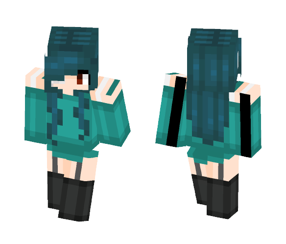 OC - Nightsky - Female Minecraft Skins - image 1
