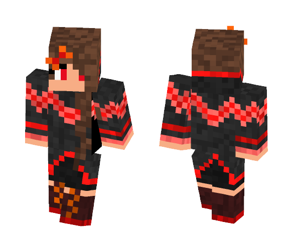 Beauty in a Sweater - Female Minecraft Skins - image 1