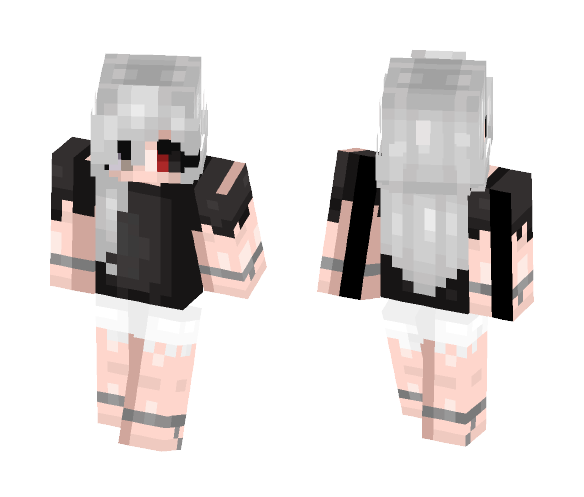 yѳѳℓi // Female Kaneki - Female Minecraft Skins - image 1