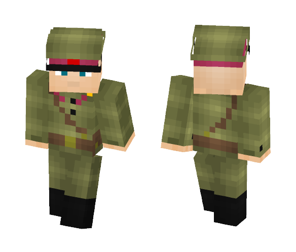 Red Army RKKA Officer, 1939 - Male Minecraft Skins - image 1