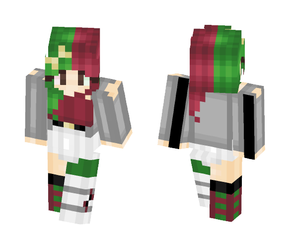 Deck the Halls with Jingle Bells - Female Minecraft Skins - image 1