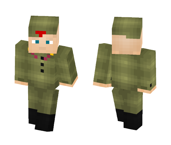 Red Army Soldier, 1939 - Male Minecraft Skins - image 1