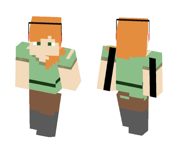 Alex Gamer - Female Minecraft Skins - image 1
