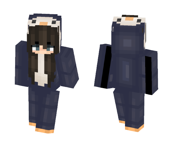 ♥ Penguin Hoodie ♥ - Female Minecraft Skins - image 1
