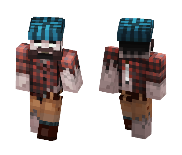 Lumbering Jack (MCPE) - Male Minecraft Skins - image 1