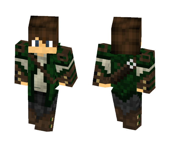 Aventurier Green - Male Minecraft Skins - image 1