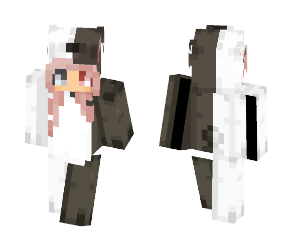 Monokuma Onesie - Female Minecraft Skins - image 1