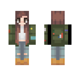 boomber jacket - Female Minecraft Skins - image 2