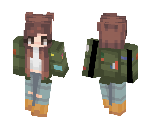 boomber jacket - Female Minecraft Skins - image 1