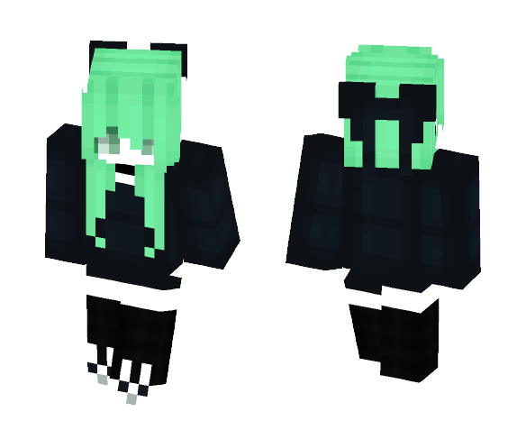 ~Gothic Girl - Girl Minecraft Skins - image 1