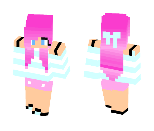 Cute girl // quite bored [1] - Cute Girls Minecraft Skins - image 1