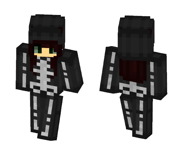 Skeleton - Female Minecraft Skins - image 1