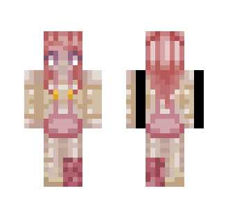 StrawberryCheescake Girl - Girl Minecraft Skins - image 2