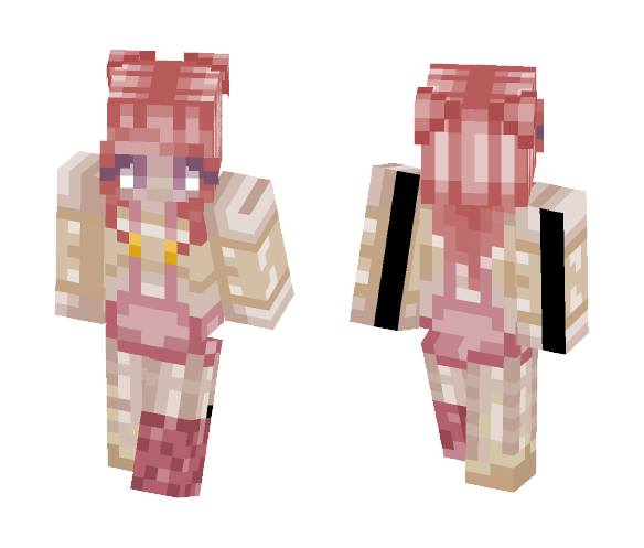 StrawberryCheescake Girl - Girl Minecraft Skins - image 1