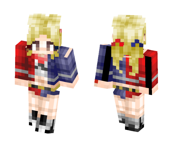 Medieval Harley Quinn Costume - Comics Minecraft Skins - image 1