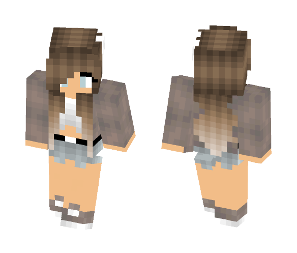 My skin currently on mcpe - Female Minecraft Skins - image 1