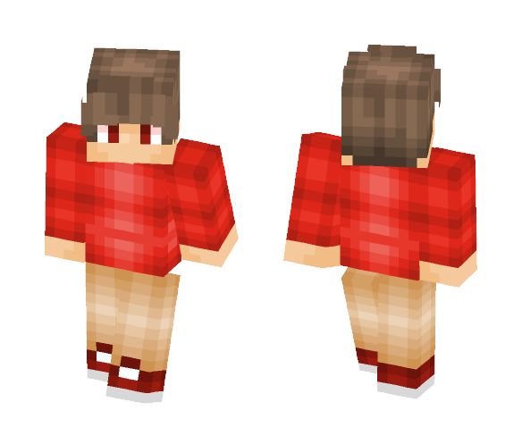 Cool Red Boy - Boy Minecraft Skins - image 1
