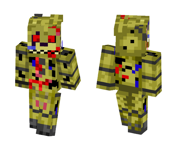 Bloody Springtrap - Male Minecraft Skins - image 1