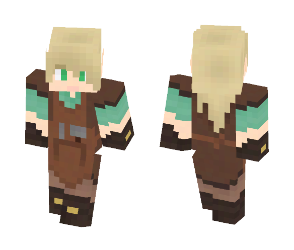 elf blacksmith dude - Male Minecraft Skins - image 1