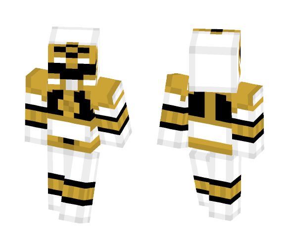The White Ranger - MMPR - Male Minecraft Skins - image 1