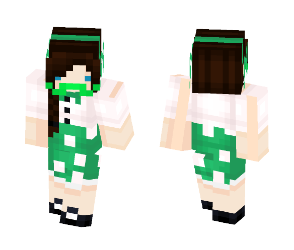 Fancy PotatoGirl With A Mustache~ - Female Minecraft Skins - image 1