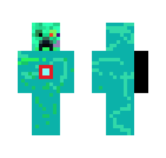 Cool RoboCreeper - Male Minecraft Skins - image 2