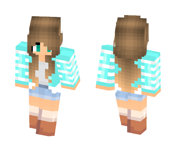 Casual Beauty! - Female Minecraft Skins - image 1