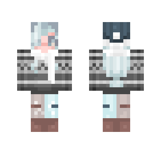 Blue Winter - Female Minecraft Skins - image 2