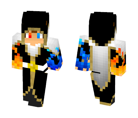 mage fire and ice - Male Minecraft Skins - image 1